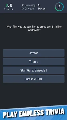 Скриншот 1 — Trivia Land: Premium Quiz Game