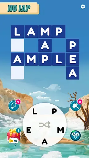 Скриншот 3 — Word Garden – Relaxing Puzzle