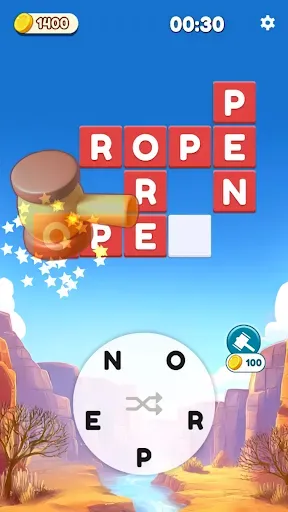 Скриншот 8 — Word Garden – Relaxing Puzzle