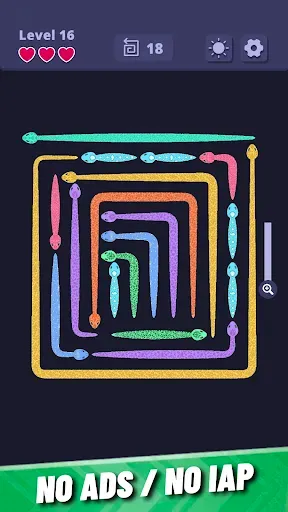 Скриншот 2 — Snake Escape: Maze Puzzle