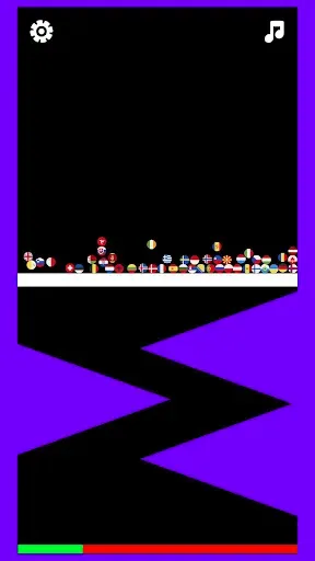 Скриншот 4 — Flag Rush: Marble Racing