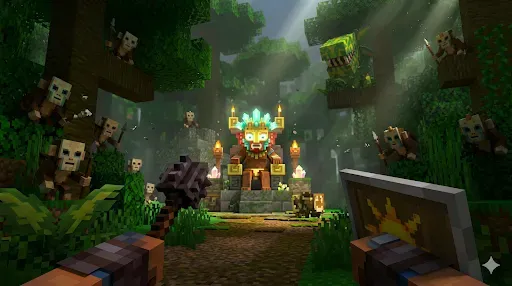 Скриншот 1 — Mod Mowzies Mobs for Minecraft