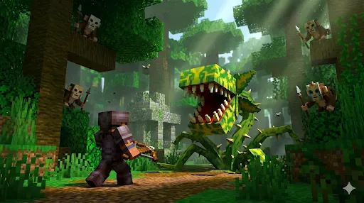 Скриншот 3 — Mod Mowzies Mobs for Minecraft