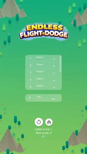 Скриншот 3 — Endless Flight Dodge