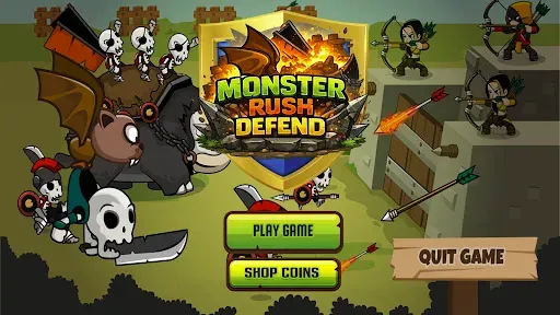 Скриншот 1 — Monster Rush Defend