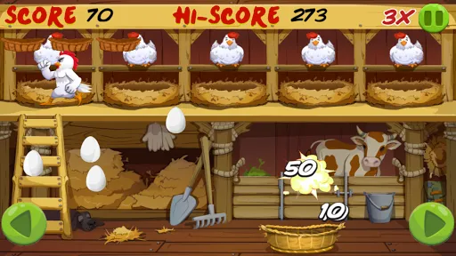 Скриншот 5 — Angry Chicken: Egg Madness!