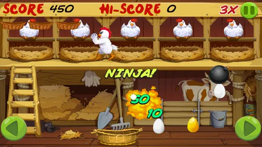 Скриншот 6 — Angry Chicken: Egg Madness!