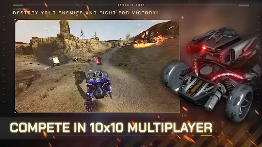 Скриншот 1 — Assault Bots: Multiplayer
