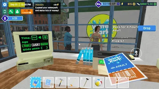 Скриншот 2 — Waterpark Owner Simulator