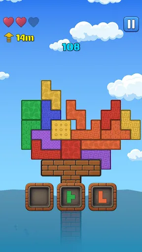 Скриншот 1 — Tricky Blocks - Block Puzzle
