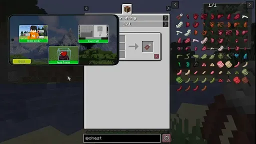 Скриншот 7 — Chest Cavity Mod for Minecraft