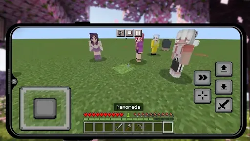 Скриншот 5 — Мод Girlfriend для Minecraft
