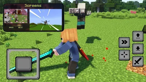 Скриншот 3 — Player Animation Mod Minecraft