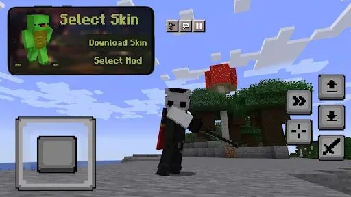 Скриншот 4 — Player Animation Mod Minecraft