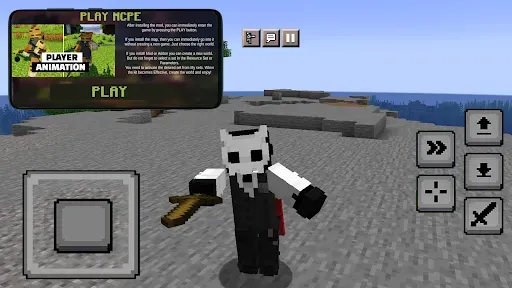 Скриншот 5 — Player Animation Mod Minecraft