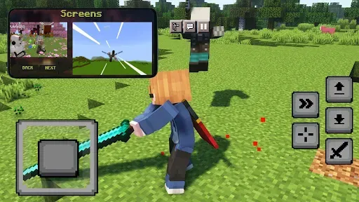Скриншот 8 — Player Animation Mod Minecraft