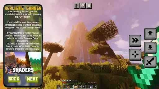 Скриншот 5 — Realistic Shaders Minecraft PE