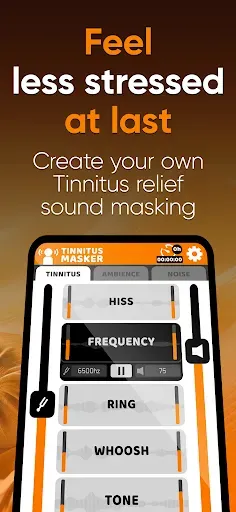 Скриншот 2 — Tinnitus Masker & Sleep Noise