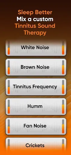 Скриншот 3 — Tinnitus Masker & Sleep Noise