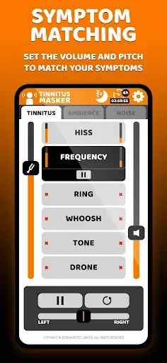 Скриншот 4 — Tinnitus Masker & Sleep Noise