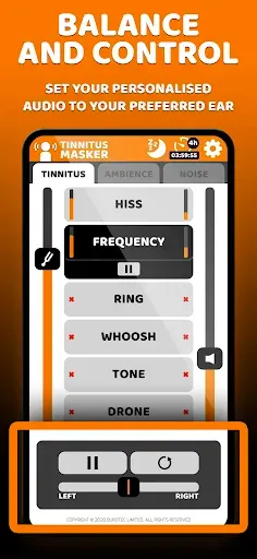 Скриншот 7 — Tinnitus Masker & Sleep Noise