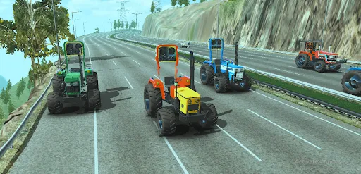 Скриншот 1 — Indian Tractor Simulator Game