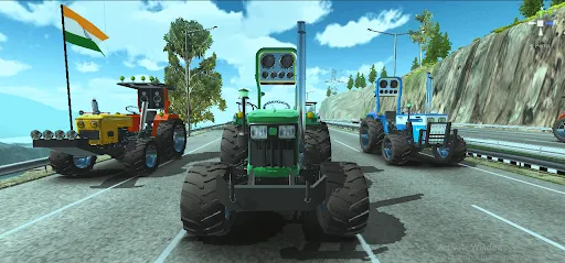 Скриншот 2 — Indian Tractor Simulator Game