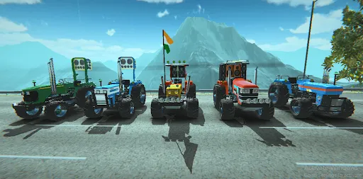 Скриншот 3 — Indian Tractor Simulator Game