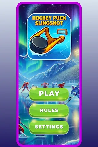 Скриншот 1 — Hockey Puck Slingshot