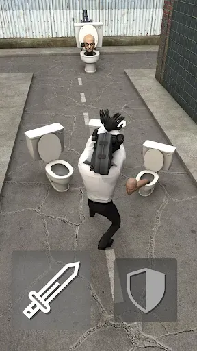Скриншот 1 — Toilet Fight
