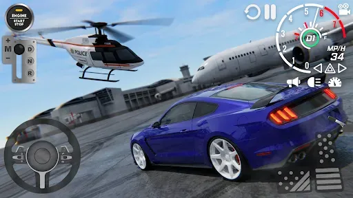 Скриншот 3 — Fast&Grand: Car Driving Game