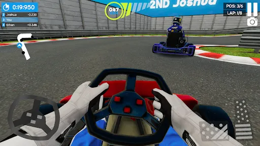 Скриншот 1 — Real Go Kart Karting - Racing