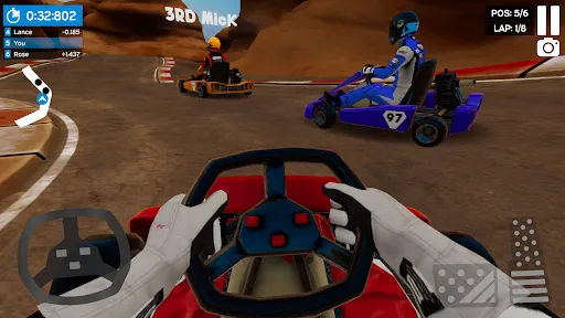 Скриншот 3 — Real Go Kart Karting - Racing