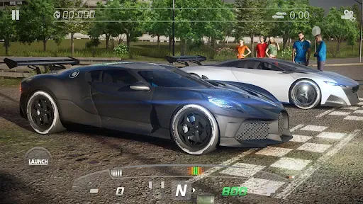 Скриншот 2 — Street Drag 2: Real Car Racing