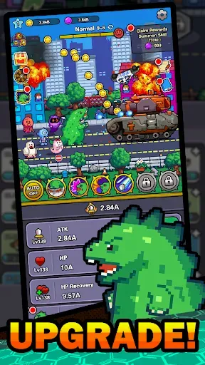 Скриншот 7 — Legends of Monster:Idle RPG