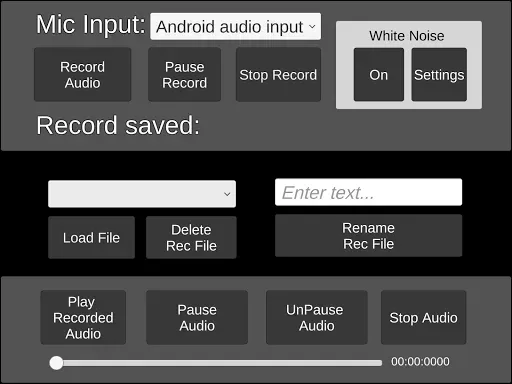 Скриншот 3 — White Noise EVP Recorder