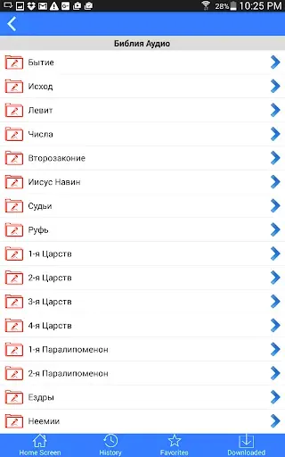 Скриншот 3 — Исследования Библии Аудио Виде