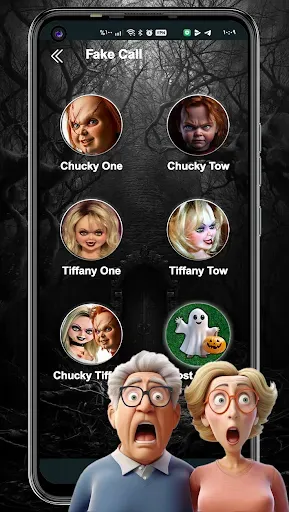 Скриншот 2 — Chucky video Fake calling call