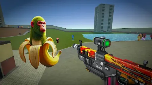 Скриншот 1 — Nextbots backroom Meme Hunters