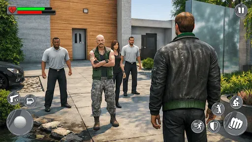 Скриншот 1 — Rope Gangster City Crime Games