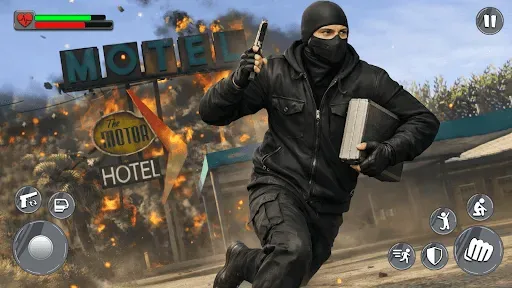 Скриншот 8 — Rope Gangster City Crime Games