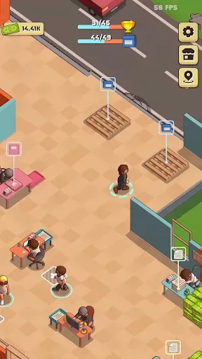 Скриншот 4 — Office Tycoon: Expand & Manage