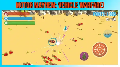 Скриншот 1 — Motor Mayhem - Vehicle Warfare