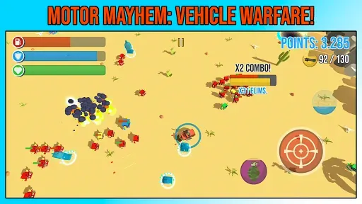 Скриншот 4 — Motor Mayhem - Vehicle Warfare