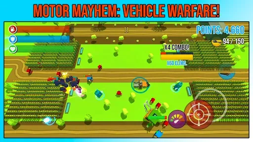 Скриншот 8 — Motor Mayhem - Vehicle Warfare