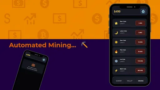 Скриншот 3 — Idle Cryto Trader Miner Tycoon