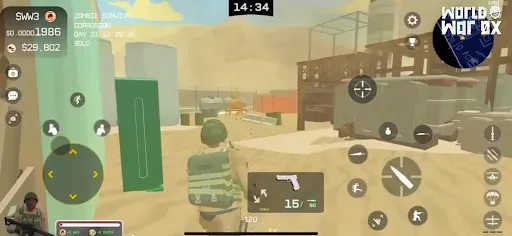 Скриншот 2 — World War 0x - Online WW3 FPS