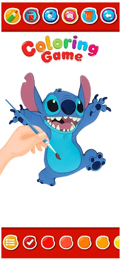 Скриншот 3 — Cute Stitch Coloring