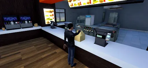 Скриншот 3 — Food Rush : Car Simulator