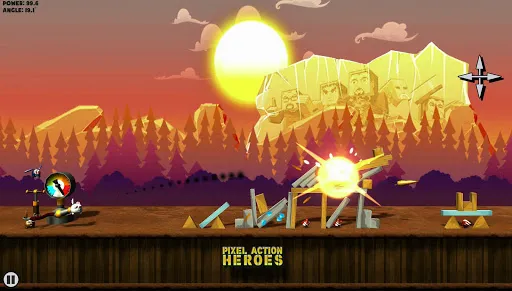 Скриншот 1 — Angry Bunnies: Colossal Carrot